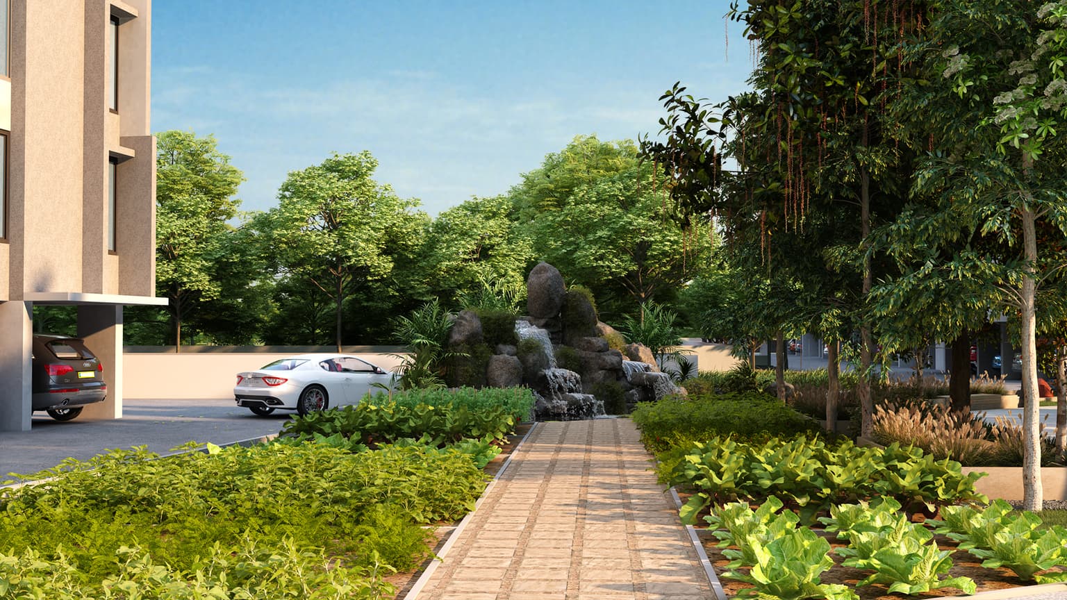 Suraksha Whispering Waves herb garden